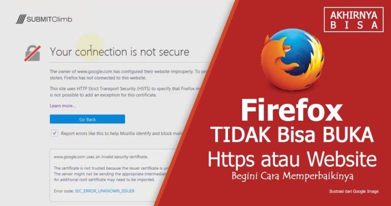 Cara Mengatasi Firefox Tidak Bisa Buka HTTPS – Panduan SUBMITClimb