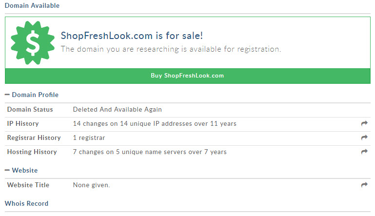 Available again