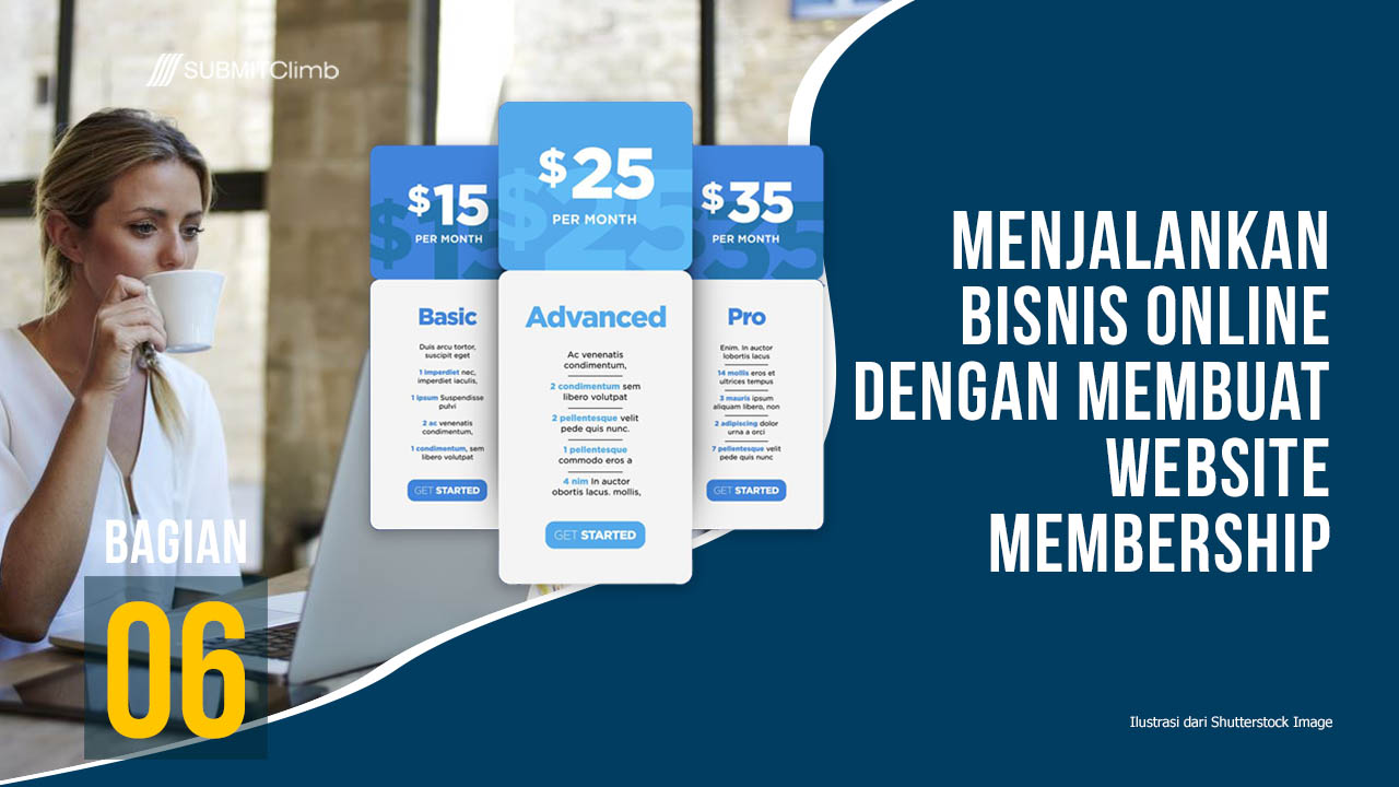 Bisnis Online dengan Membuat Website Membership