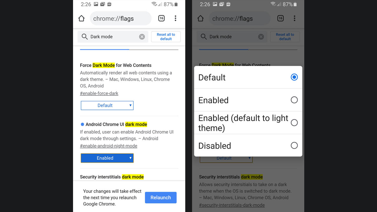 Android chrome ui. Android chrome ui