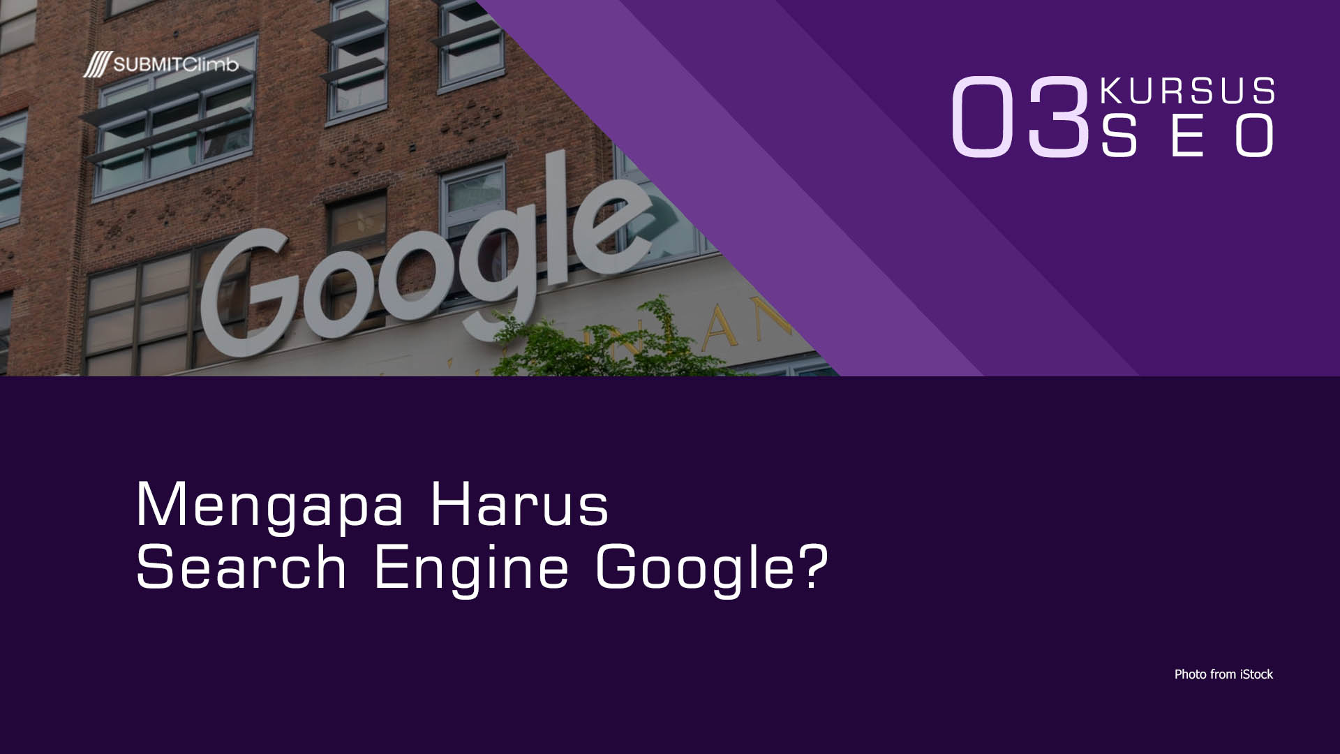 Mengapa Harus Search Engine Google